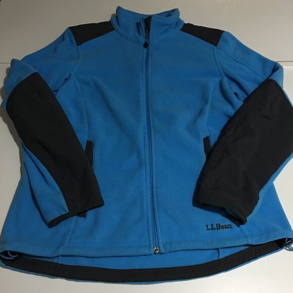 L.L. Bean Jackets & Blazers - LL Bean Women’s Medium Fleece Jacket Full Zip Sweatshirt